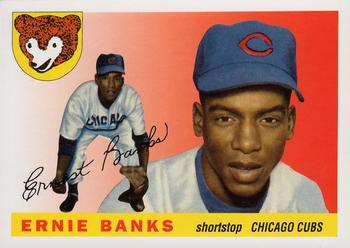 2011 Topps - 60 Years of Topps Original Back #28 Ernie Banks Front