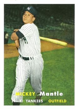 2011 Topps - 60 Years of Topps Original Back #95 Mickey Mantle Front