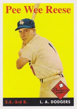 2011 Topps - 60 Years of Topps Original Back #375 Pee Wee Reese Front