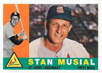 2011 Topps - 60 Years of Topps Original Back #250 Stan Musial Front