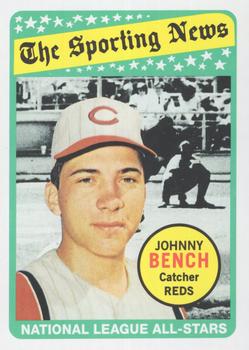 2011 Topps - 60 Years of Topps Original Back #430 Johnny Bench Front