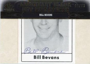 2011 SP Legendary Cuts - Legendary Black Cut Signatures #NY-BBE Bill Bevens Front