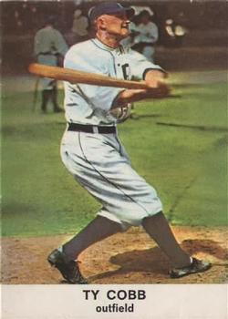 1961 Golden Press Hall of Fame Baseball Stars #25 Ty Cobb Front