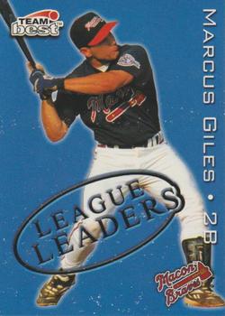 1999 Team Best Rookie - League Leaders #4 Marcus Giles Front