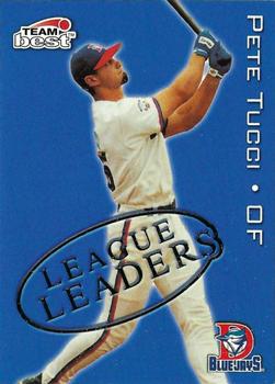 1999 Team Best Rookie - League Leaders #10 Pete Tucci Front