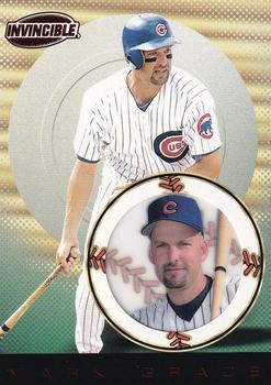 1999 Pacific Invincible - Red #29 Mark Grace  Front