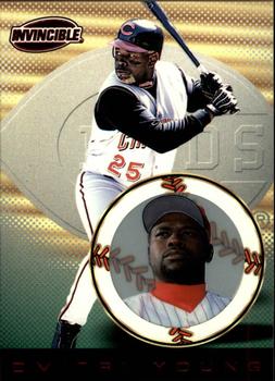 1999 Pacific Invincible - Red #41 Dmitri Young  Front