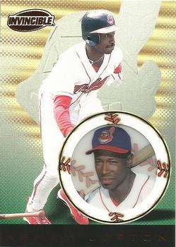 1999 Pacific Invincible - Red #45 Kenny Lofton  Front
