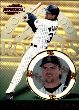 1999 Pacific Invincible - Red #53 Larry Walker  Front