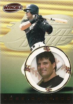 1999 Pacific Invincible - Red #140 Jose Canseco  Front