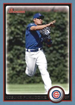 2010 Bowman - Blue #74 Kosuke Fukudome Front