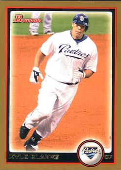 2010 Bowman - Gold #119 Kyle Blanks Front