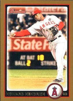 2010 Bowman - Gold #38 Howie Kendrick Front