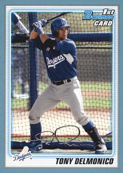 2010 Bowman - Prospects Blue #BP50 Tony Delmonico Front