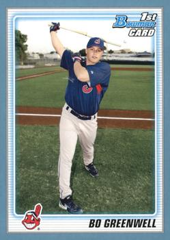 2010 Bowman - Prospects Blue #BP71 Bo Greenwell Front