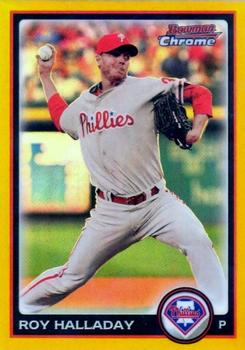 2010 Bowman Chrome - Gold Refractors #180 Roy Halladay Front