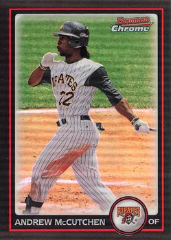 2010 Bowman Chrome - Refractors #20 Andrew McCutchen Front