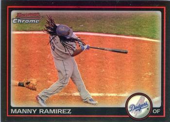 2010 Bowman Chrome - Refractors #135 Manny Ramirez Front
