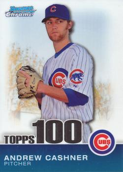 2010 Bowman Chrome - Topps 100 Prospects #TPC39 Andrew Cashner Front