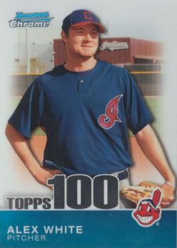 2010 Bowman Chrome - Topps 100 Prospects #TPC79 Alex White Front