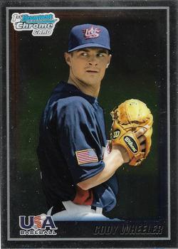 2010 Bowman Chrome - USA Baseball #USA-BC18 Cody Wheeler Front