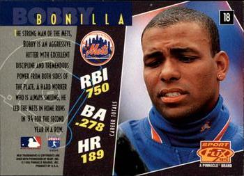 1995 Sportflix #18 Bobby Bonilla Back