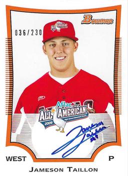 2010 Bowman Draft Picks & Prospects - AFLAC All-American Classic Autographs #AFLAC-JT Jameson Taillon Front