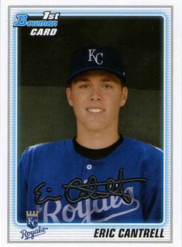 2010 Bowman Draft Picks & Prospects - Prospects #BDPP32 Eric Cantrell Front
