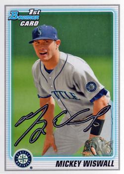 2010 Bowman Draft Picks & Prospects - Prospects #BDPP56 Mickey Wiswall Front