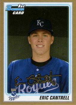 2010 Bowman Draft Picks & Prospects - Prospects Gold #BDPP32 Eric Cantrell Front