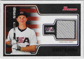 2010 Bowman Draft Picks & Prospects - USA Baseball Jerseys #USAR-1 Albert Almora Front