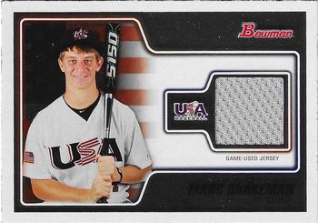 2010 Bowman Draft Picks & Prospects - USA Baseball Jerseys #USAR-4 Marc Brakeman Front