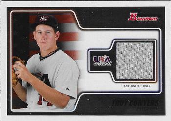 2010 Bowman Draft Picks & Prospects - USA Baseball Jerseys #USAR-8 Troy Conyers Front