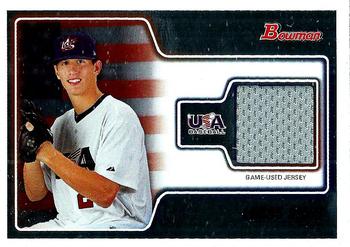 2010 Bowman Draft Picks & Prospects - USA Baseball Jerseys #USAR-19 Lucas Sims Front