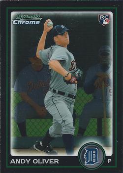 2010 Bowman Draft Picks & Prospects - Chrome #BDP25 Andy Oliver Front