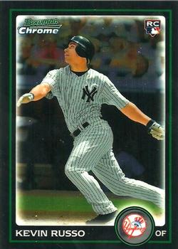 2010 Bowman Draft Picks & Prospects - Chrome #BDP42 Kevin Russo Front