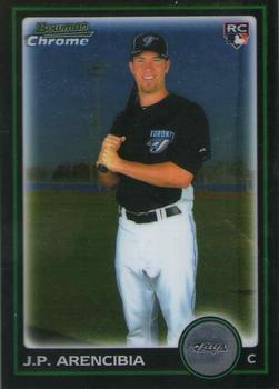 2010 Bowman Draft Picks & Prospects - Chrome #BDP103 J.P. Arencibia Front