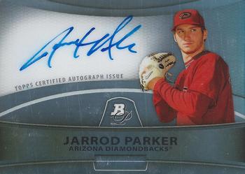 2010 Bowman Platinum - Prospect Autographs Refractors #BPA-JP Jarrod Parker Front