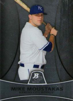 2010 Bowman Platinum - Prospects #PP9 Mike Moustakas Front