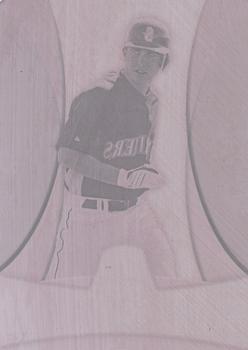 2010 Bowman Platinum - Prospects Printing Plates Magenta #PP6 Dustin Ackley Front