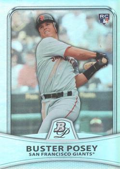2010 Bowman Platinum - Refractors #18 Buster Posey Front
