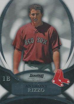 2010 Bowman Sterling - Prospects #BSP-AR Anthony Rizzo Front