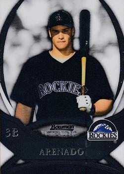 2010 Bowman Sterling - Prospects #BSP-NA Nolan Arenado Front