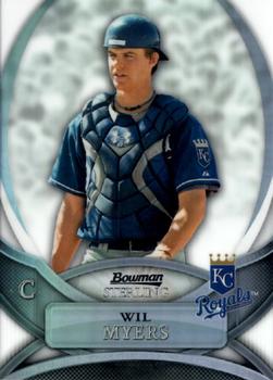 2010 Bowman Sterling - Prospects Refractors #BSP-WM Wil Myers Front