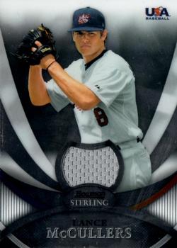 2010 Bowman Sterling - USA Baseball Relics #USAR-10 Lance McCullers Front
