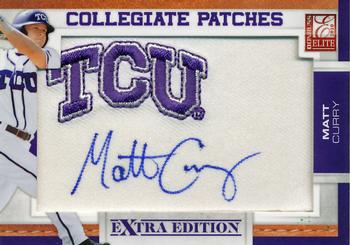 2010 Donruss Elite Extra Edition - Collegiate Patches Autographs #MC Matt Curry Front