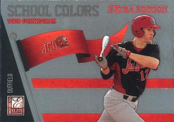2010 Donruss Elite Extra Edition - School Colors #17 Todd Cunningham Front