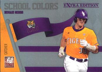 2010 Donruss Elite Extra Edition - School Colors #18 Micah Gibbs Front