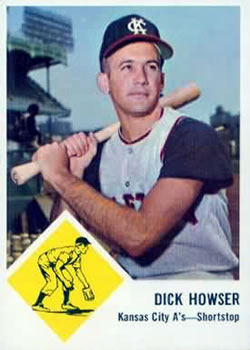 1963 Fleer #15 Dick Howser Front