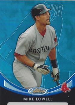 2010 Finest - Refractors Blue #122 Mike Lowell Front
